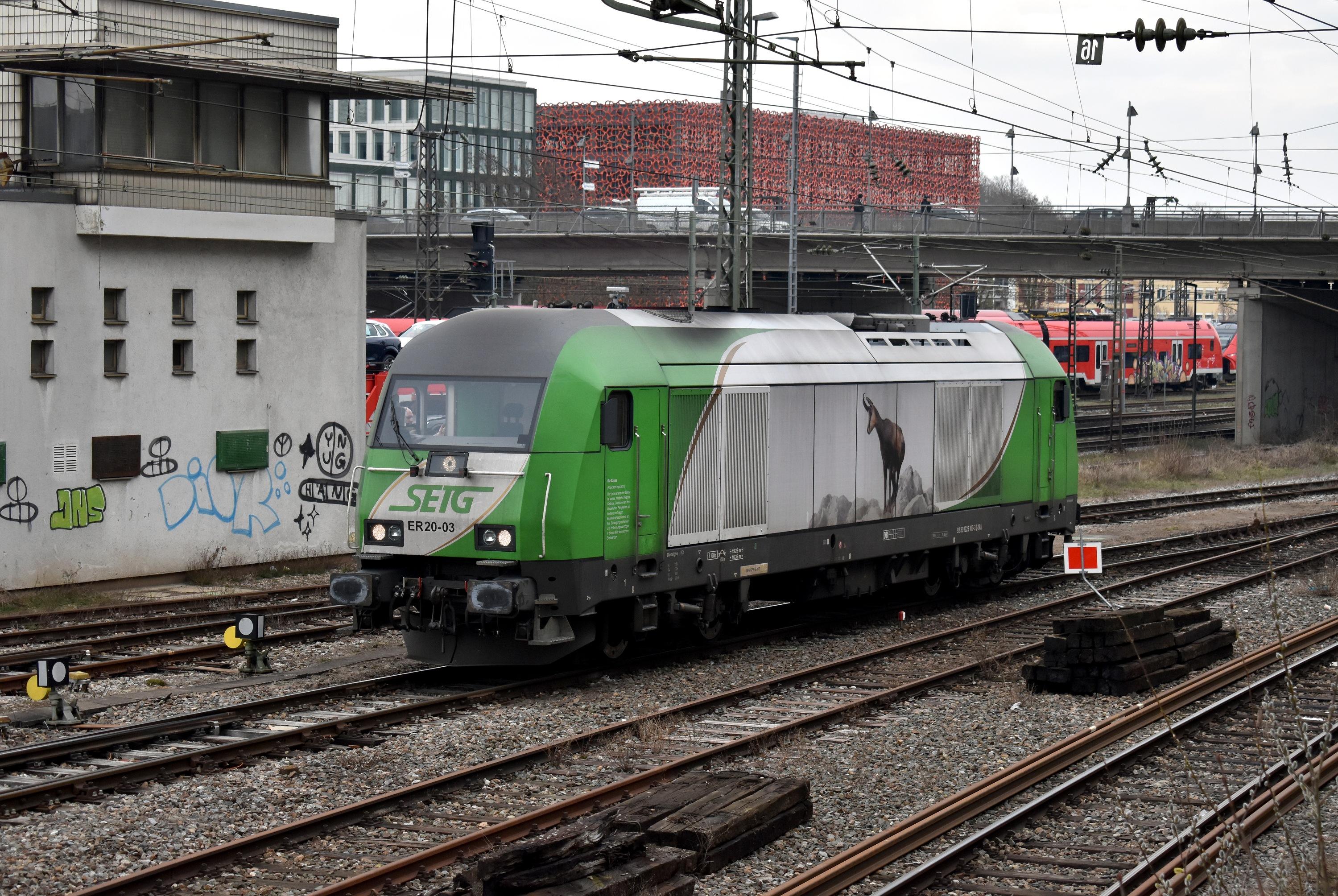 Güterzüge  Regensburg Hbf