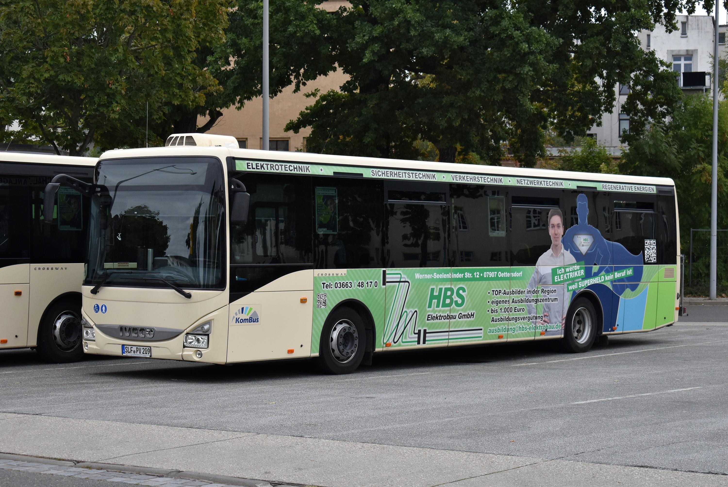 D Dienstfahrt Gera Busbahnhof