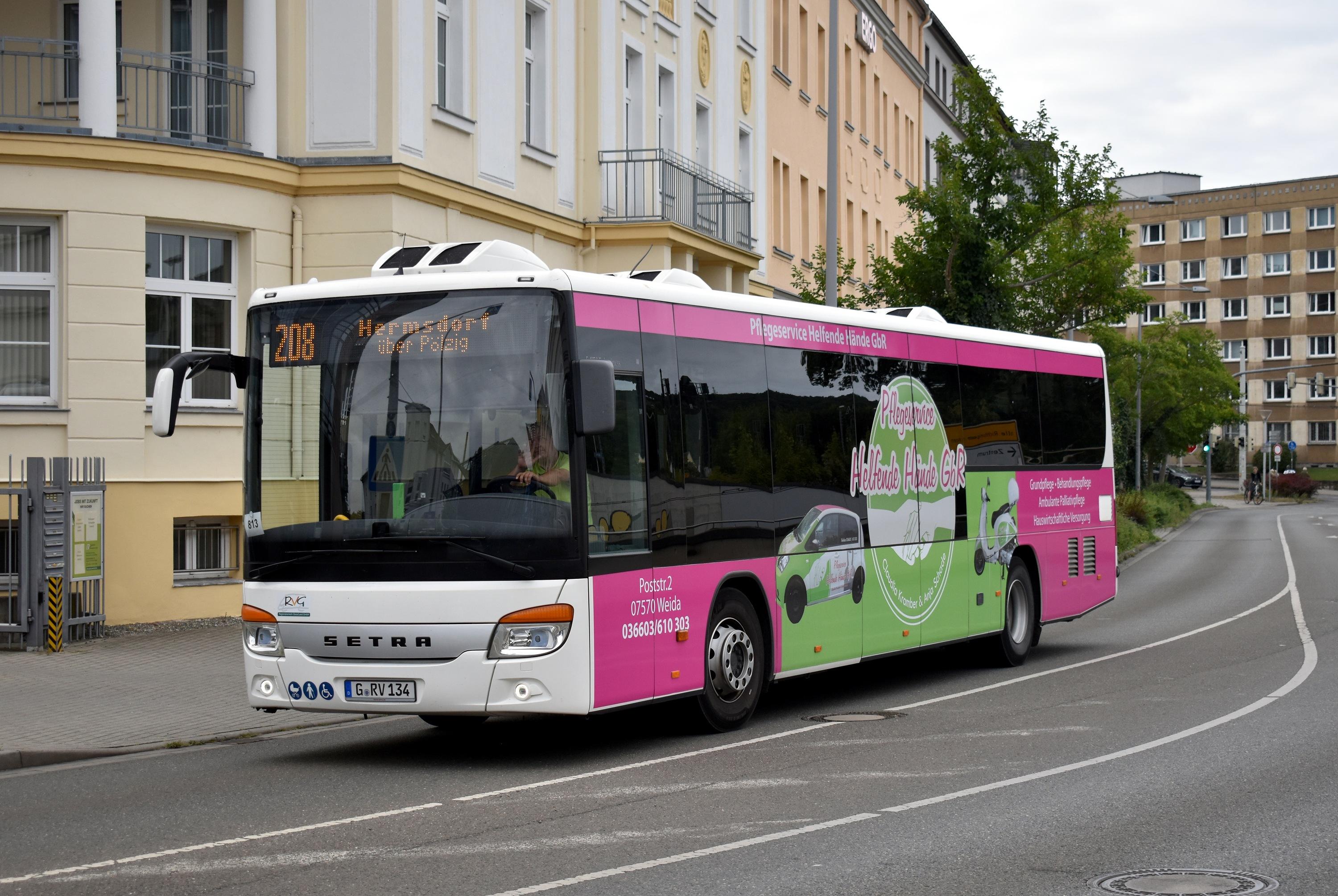 208 Hermsdorf Gera Busbahnhof