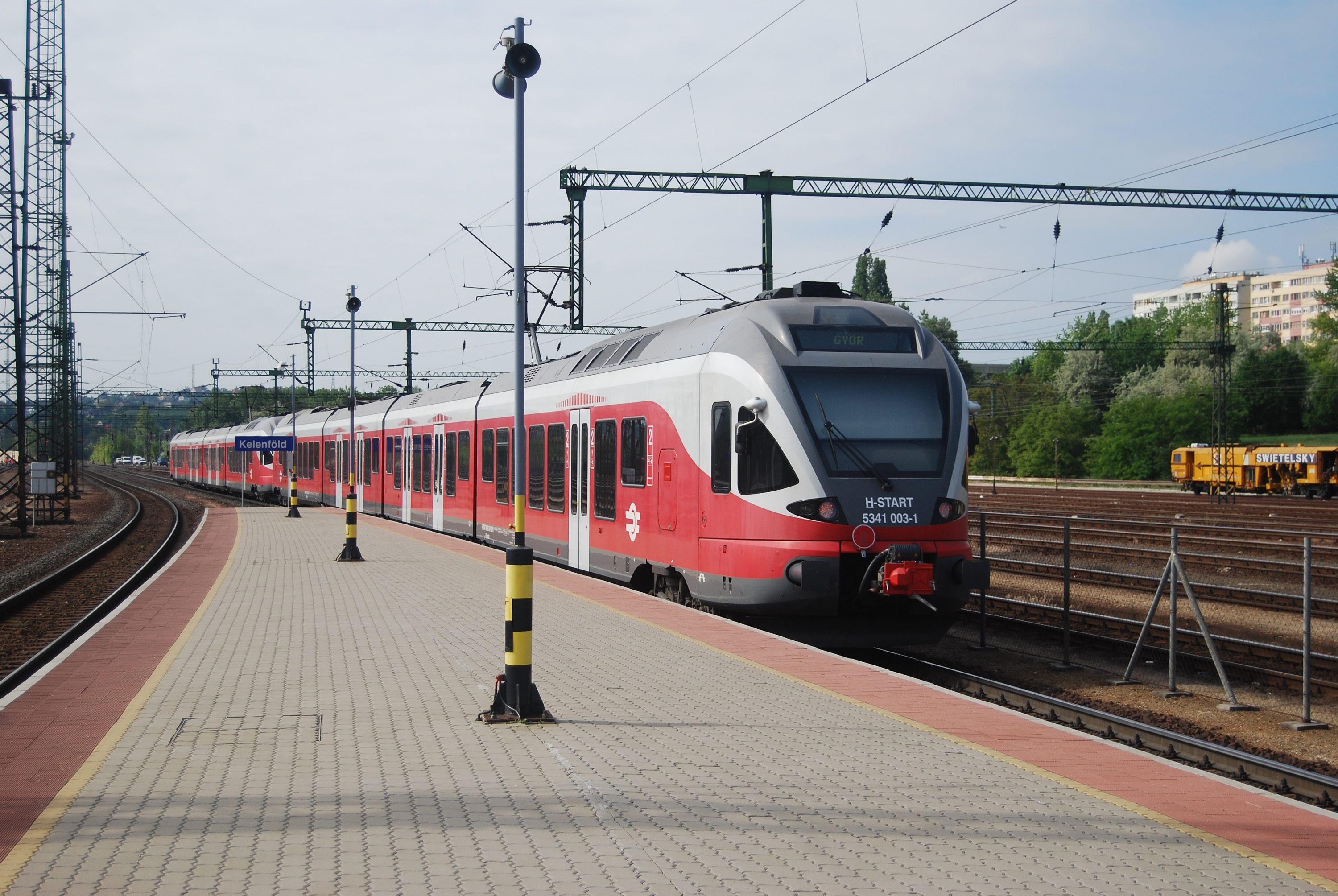 Regionalverkehr Gy&#337;r Budapest-Kelenföld