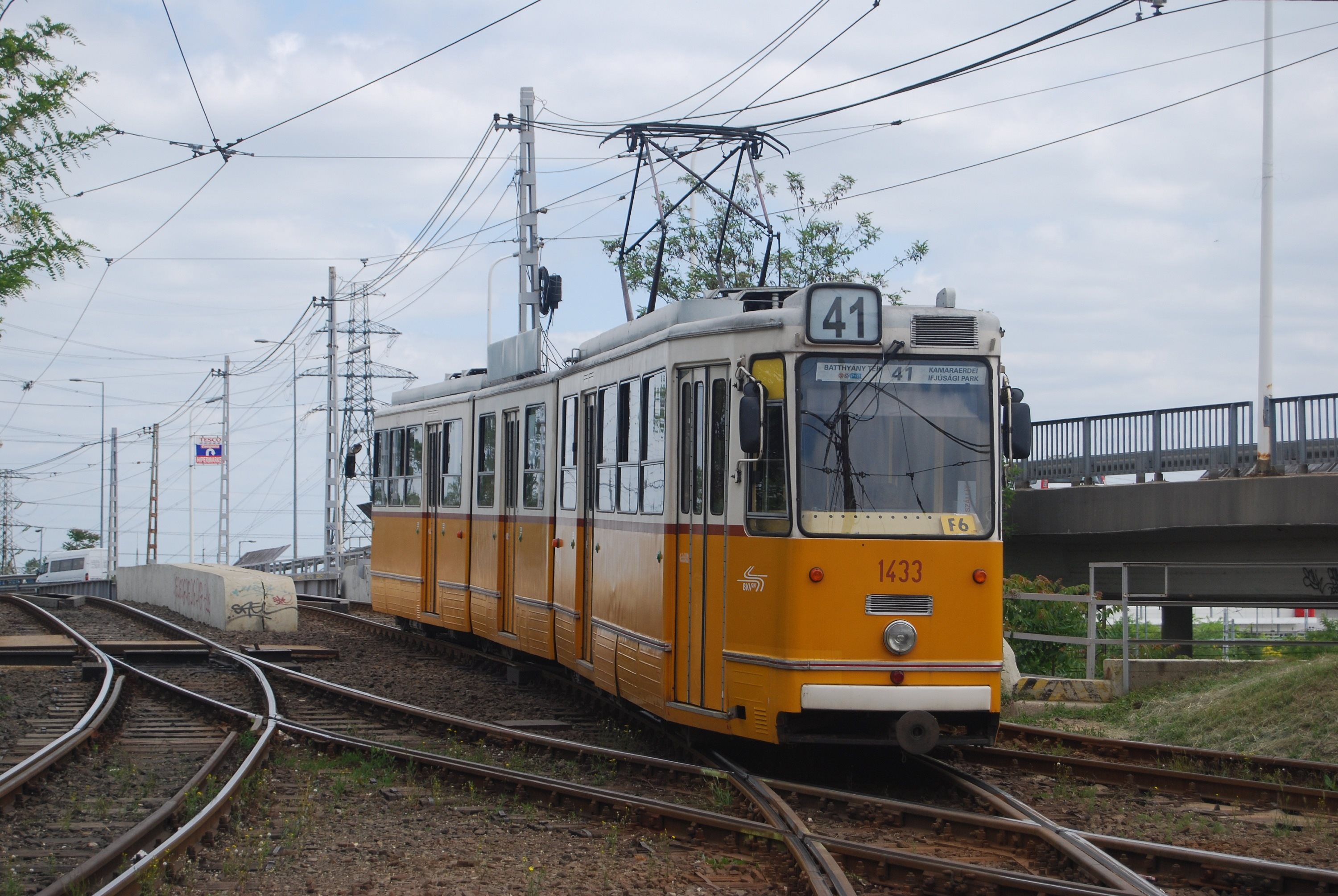 41 Batthyány tér Budafoki elágazás