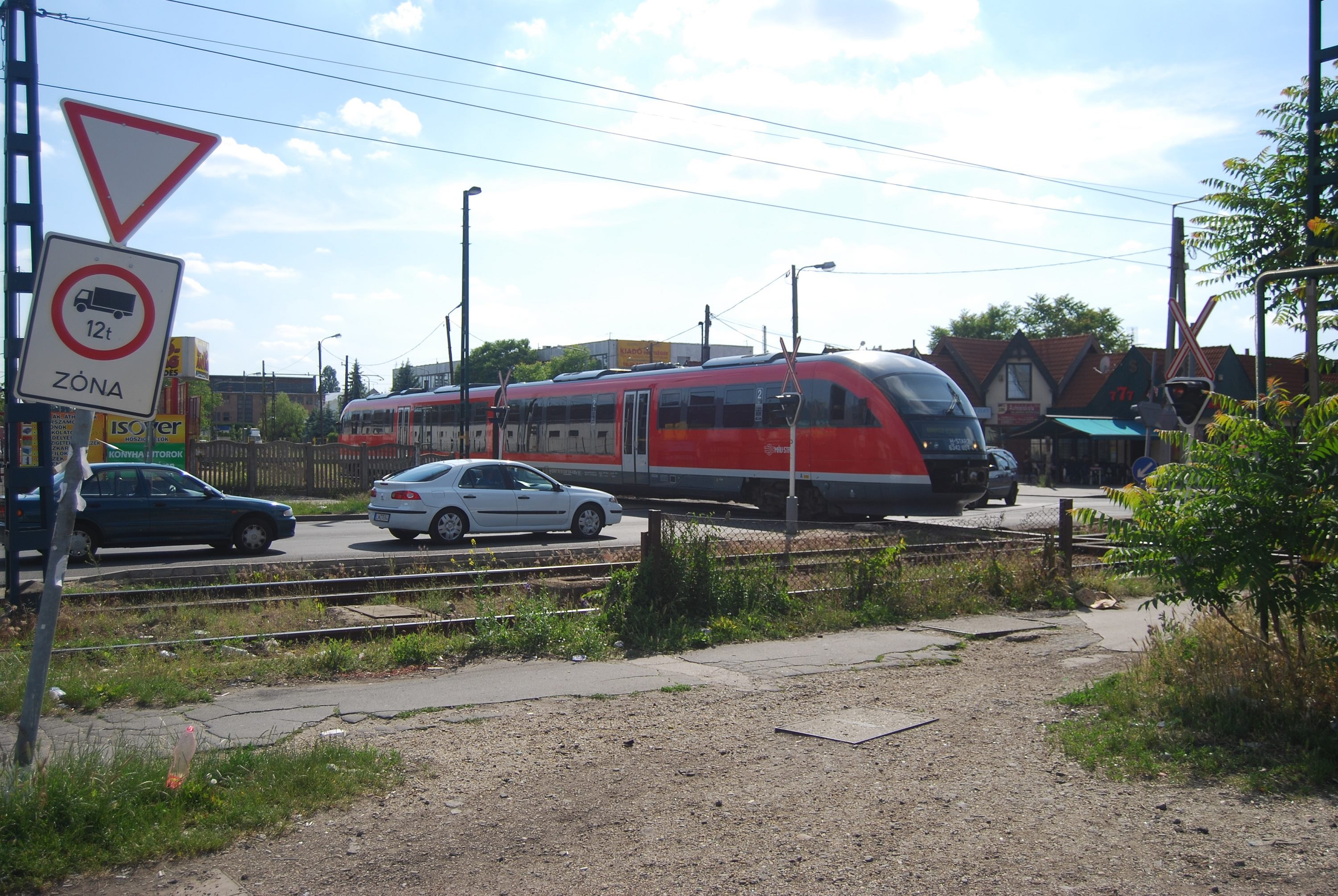 Regionalverkehr  Budapest-Kispest vasútállomás