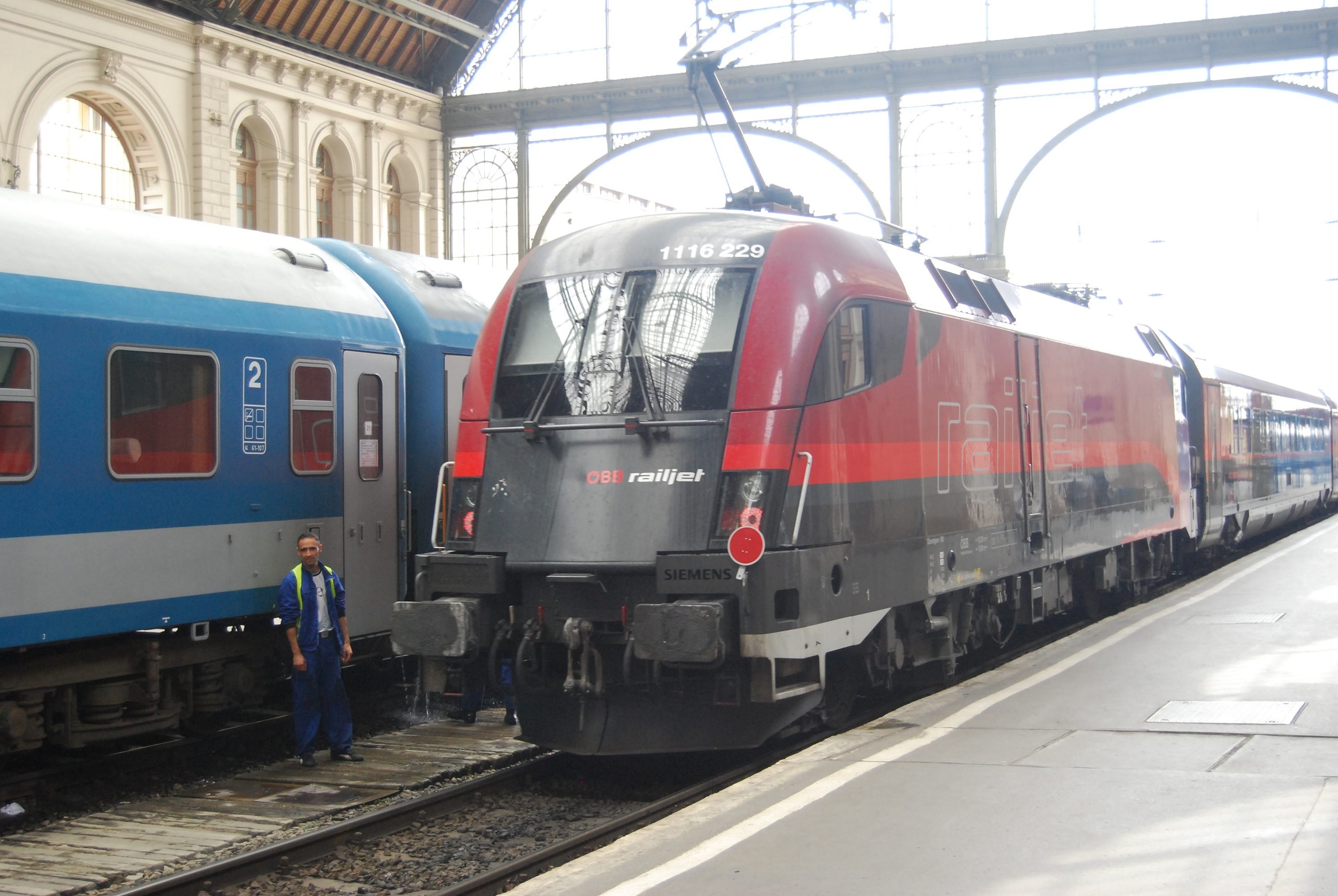 RailJet München Hbf Budapest-Keleti