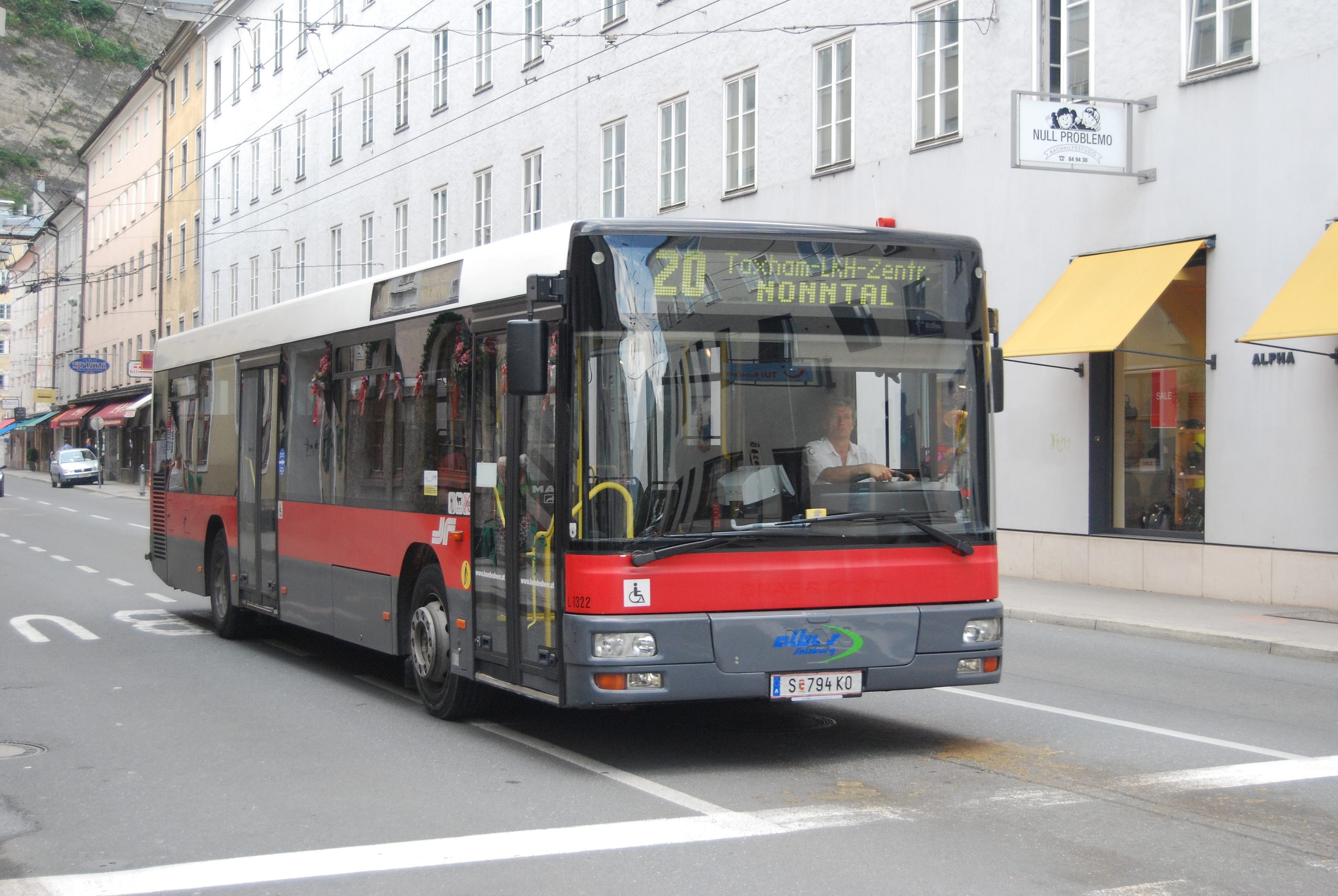 20 Salzburg-Nonntal Salzburg-Hanuschplatz