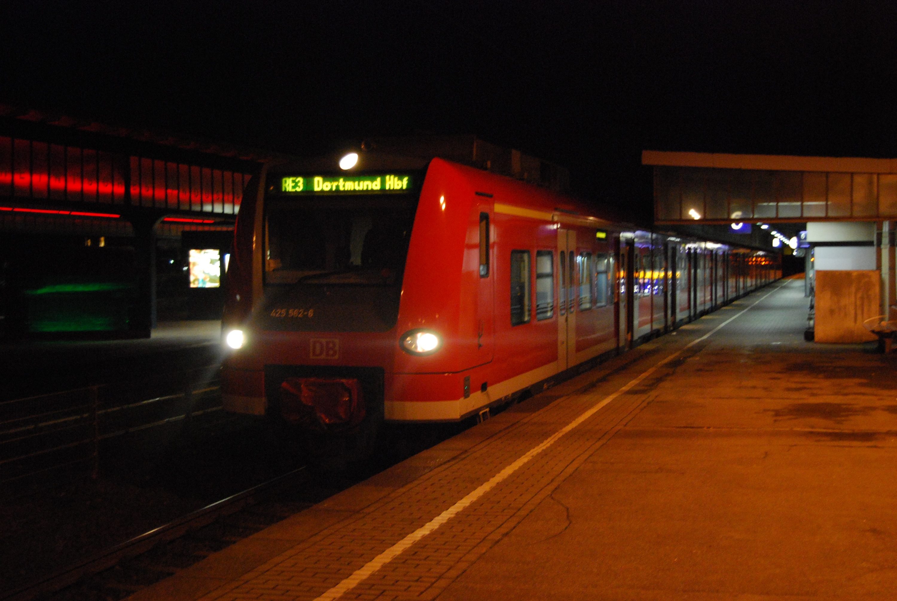 RE3 Dortmund Hbf Oberhausen Hbf