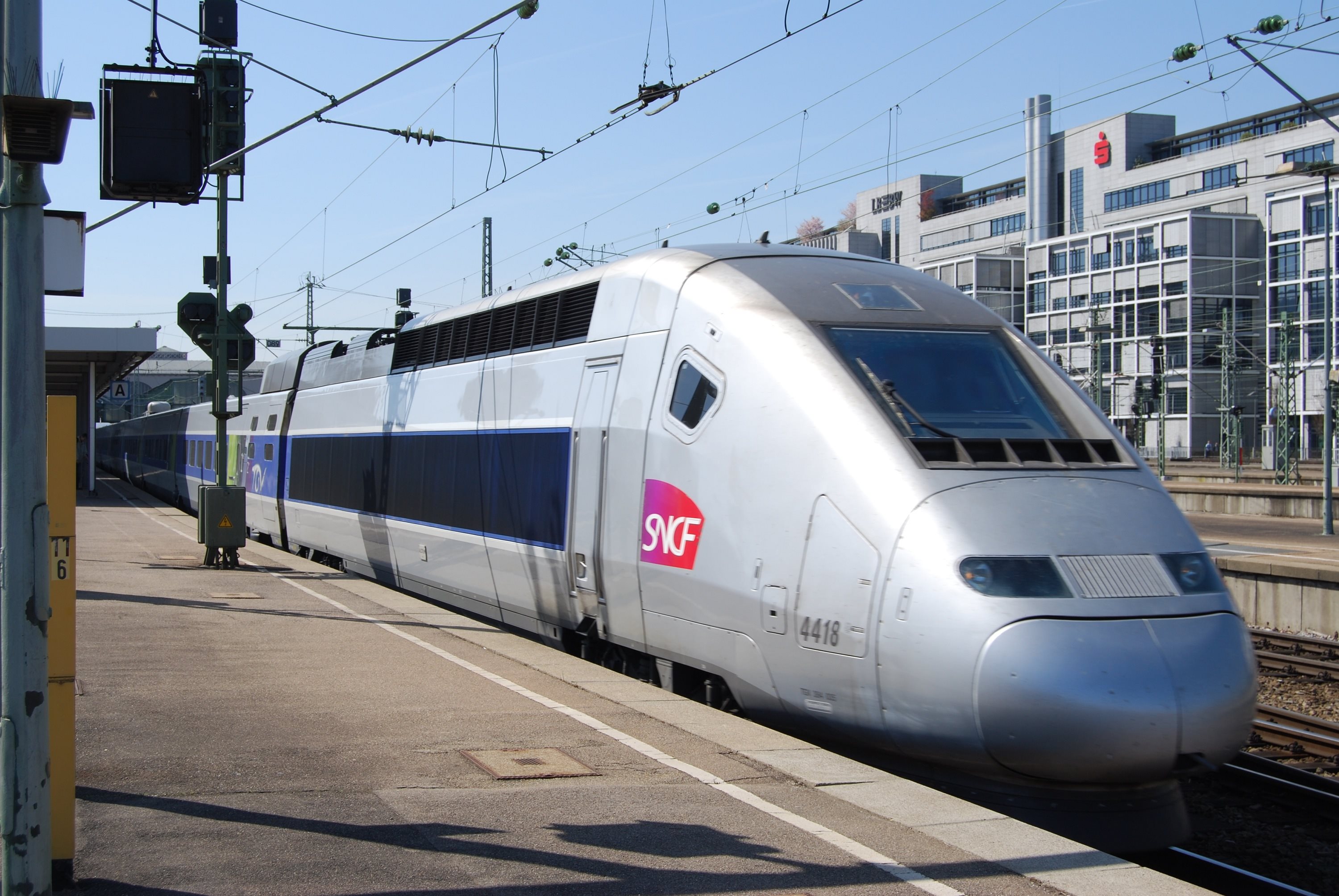 TGV Paris Est Stuttgart Hbf