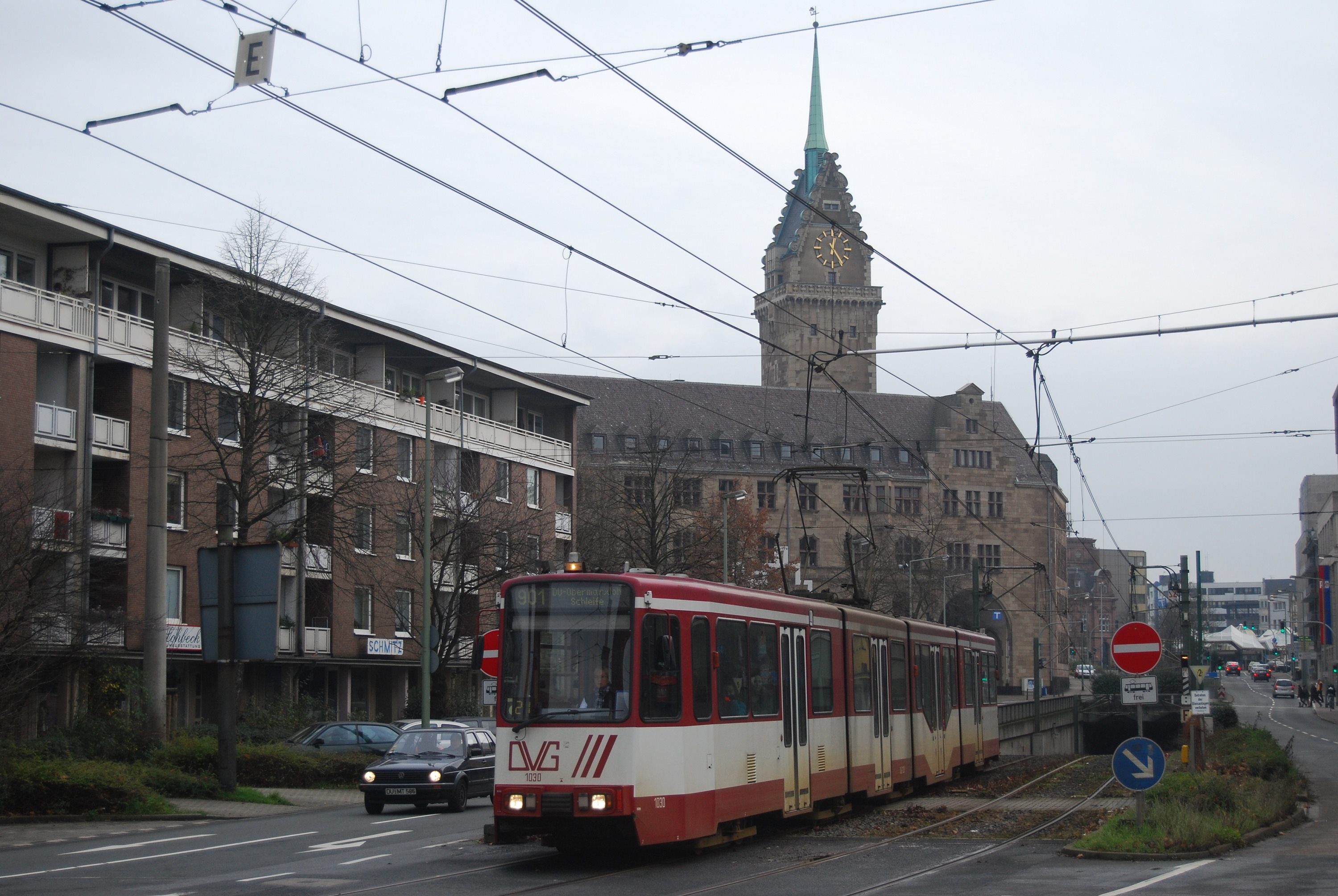 901 DU-Obermarxloh Schleife DU-Rathaus
