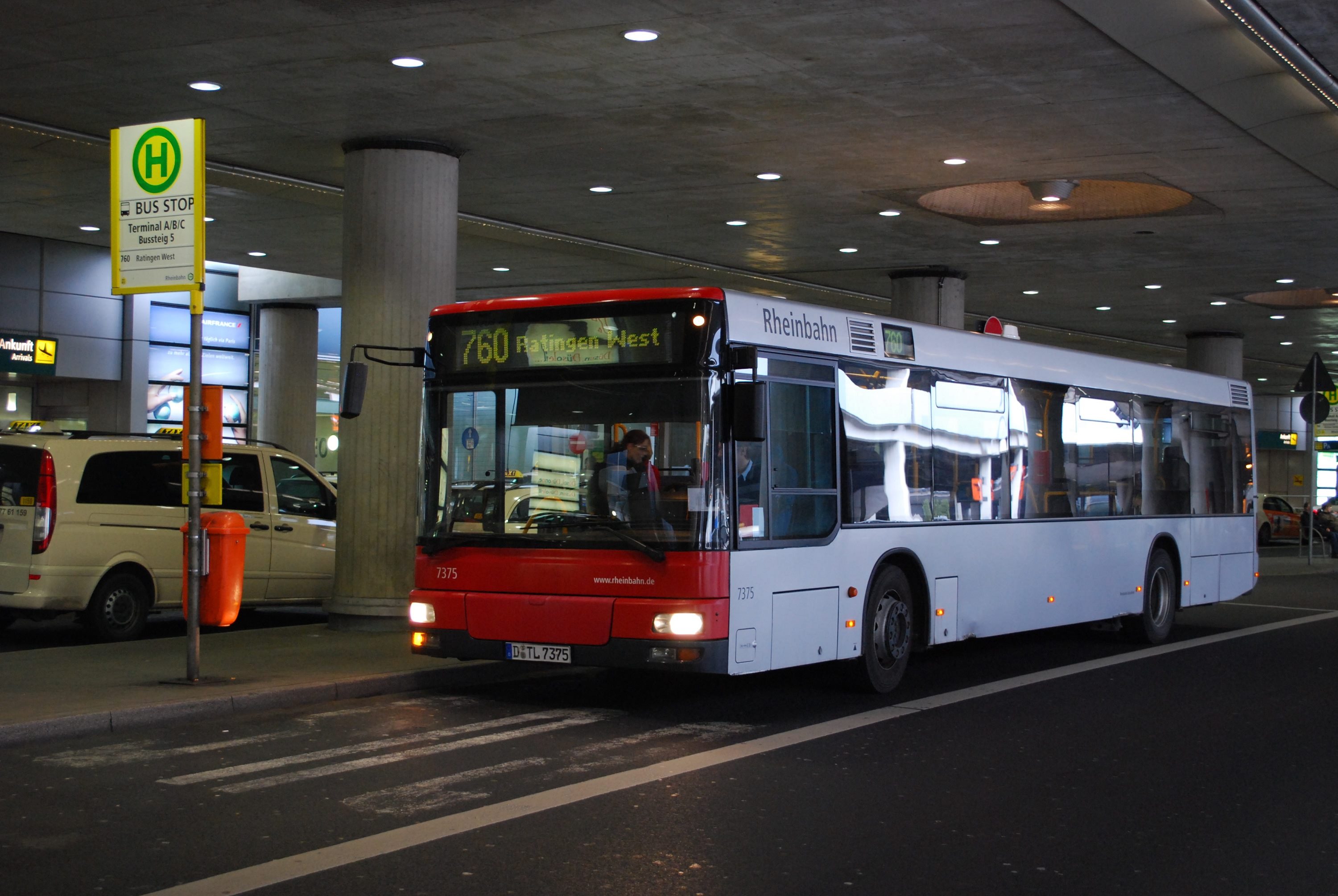 760 Ratingen-Dieselstraße D-Flughafen Terminal A/B/C