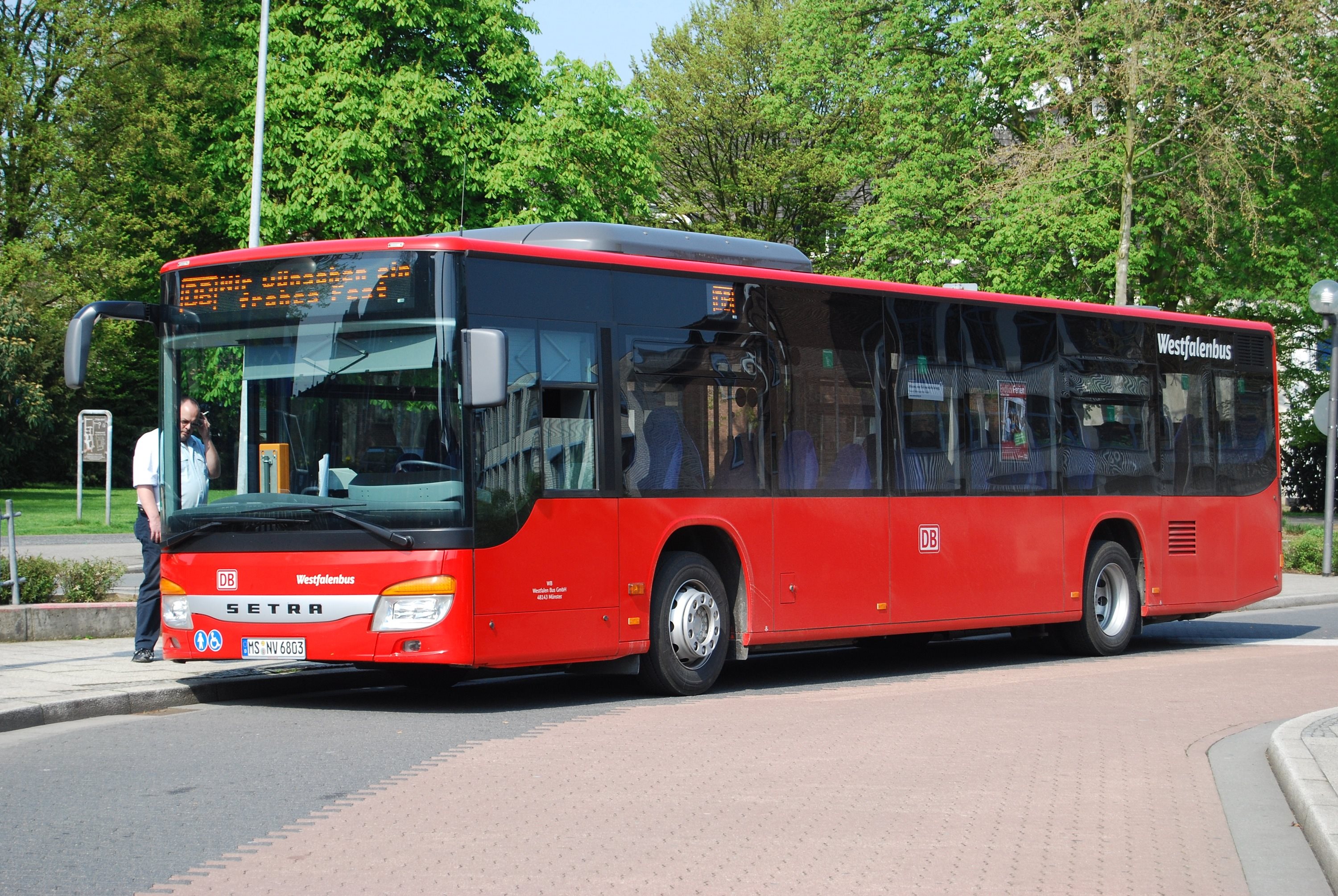 R51 "Wir wünschen ein frohes Fest" Bocholt-Bustreff